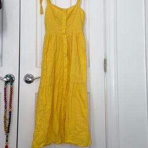 Urban Outfitters Yellow Sundress